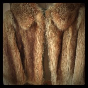Fox fur jacket